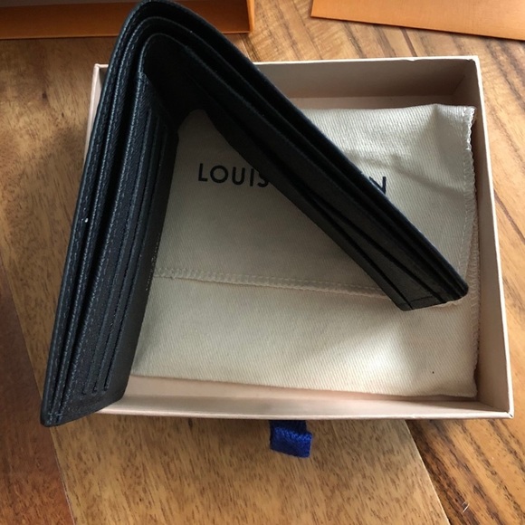 Black monogram billfold Louis Vuitton wallet - Picture 4 of 4